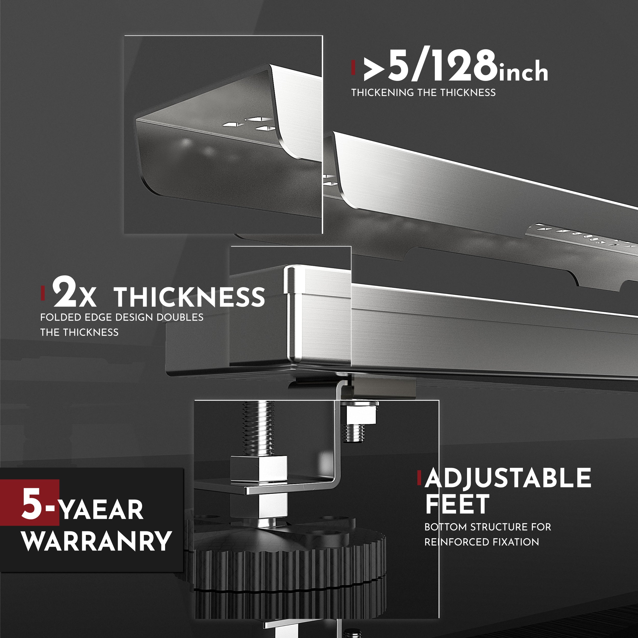 WEBANG 12 Inch Wave-Hole Pattern Linear Shower Drain With Accessories, Brushed Stainless Steel