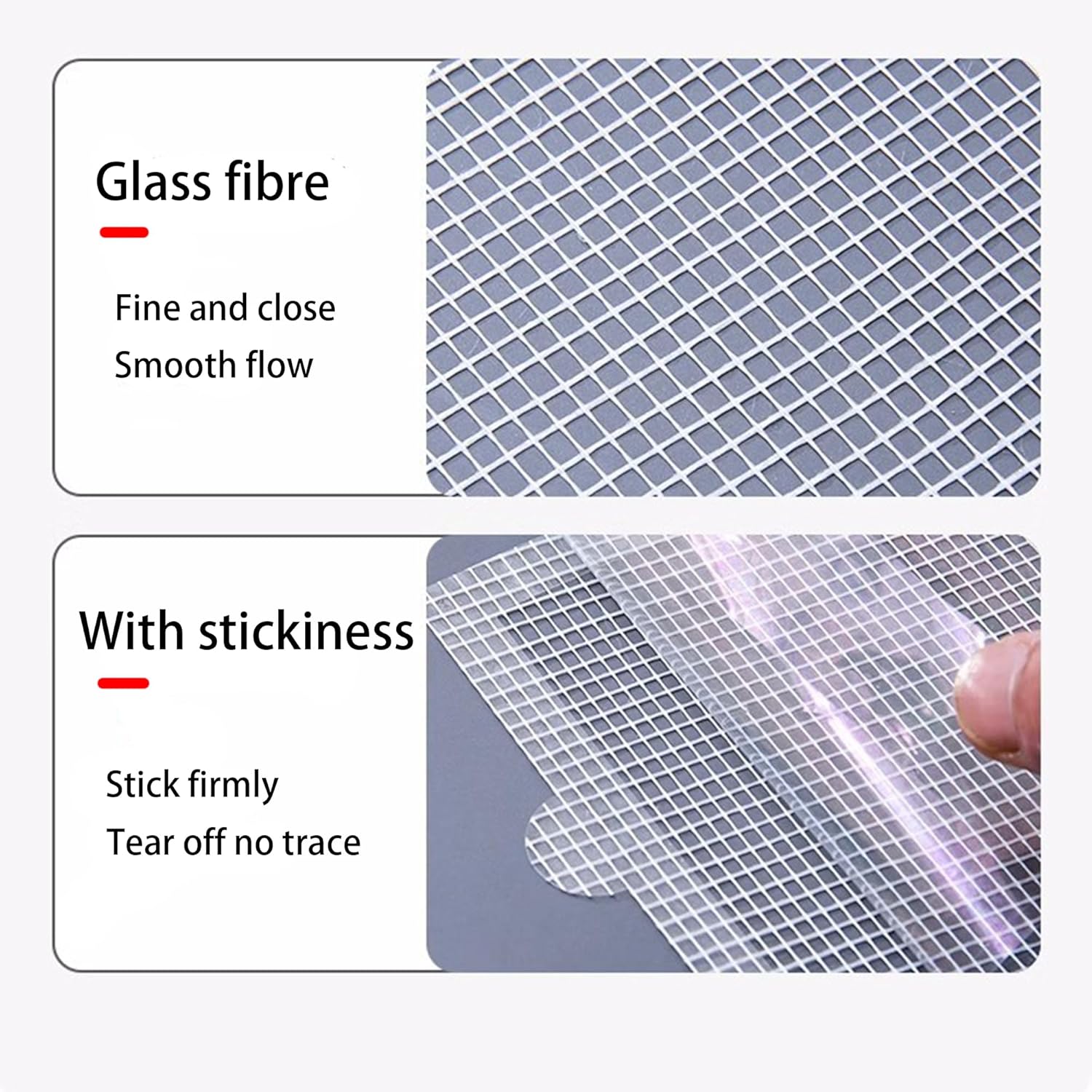 PRIMSOPH 4 Inch Square Disposable Shower Drain Strainer & Hair Catcher Stickers (30-Pack)