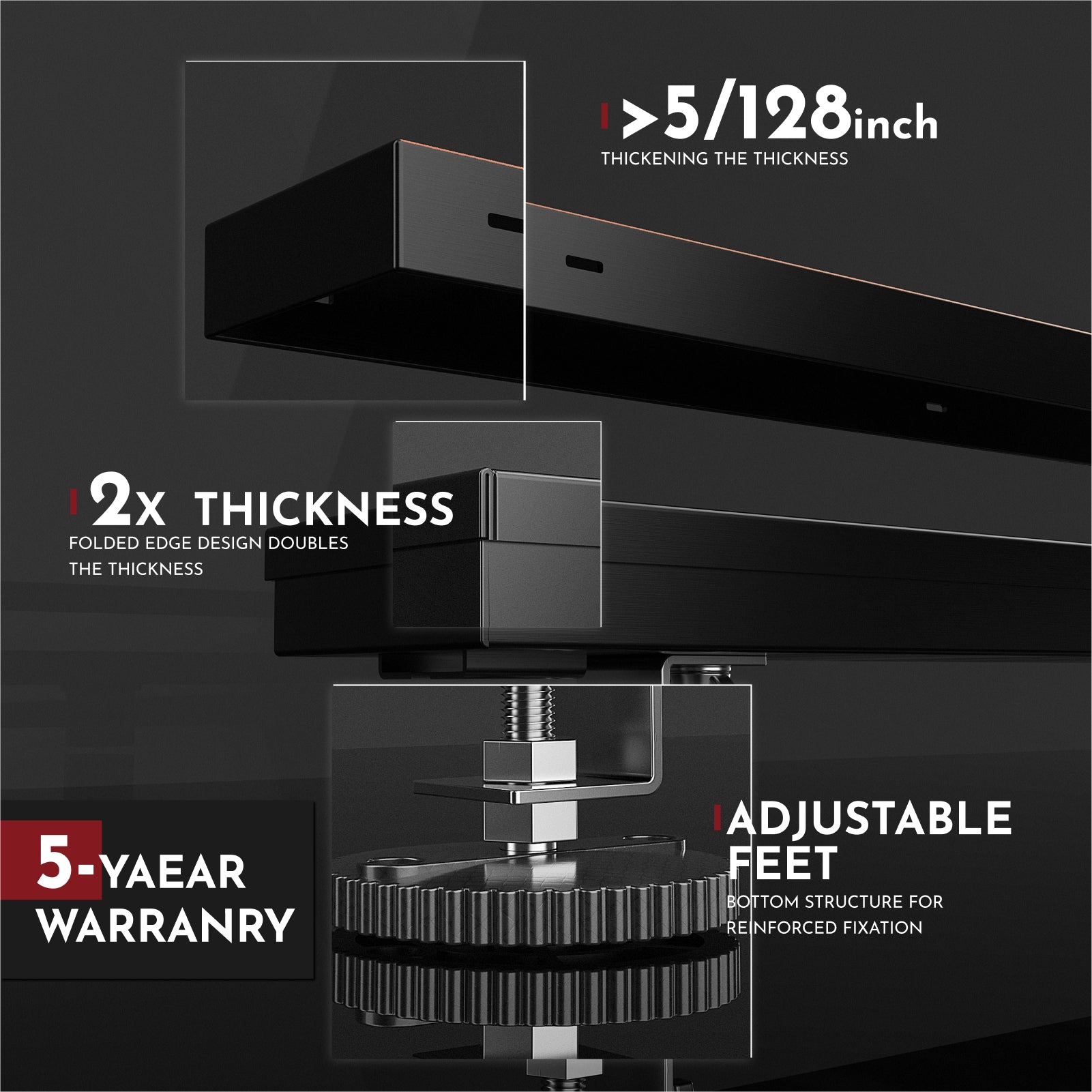 WEBANG 12 Inch Reversible 2-in-1 Linear Shower Drain With Accessories, Oil Rubbed Bronze