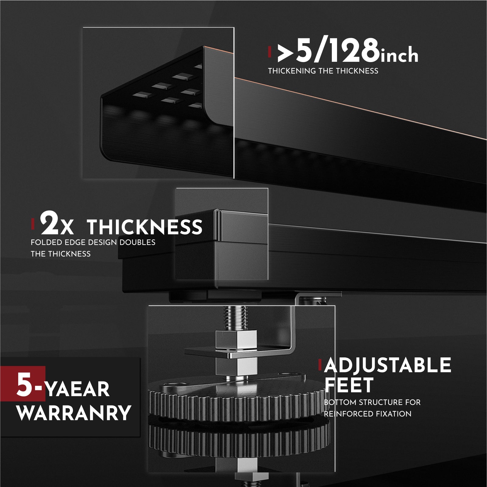 WEBANG 12 Inch Square Hole Pattern Linear Shower Drain With Accessories, Oil Rubbed Bronze