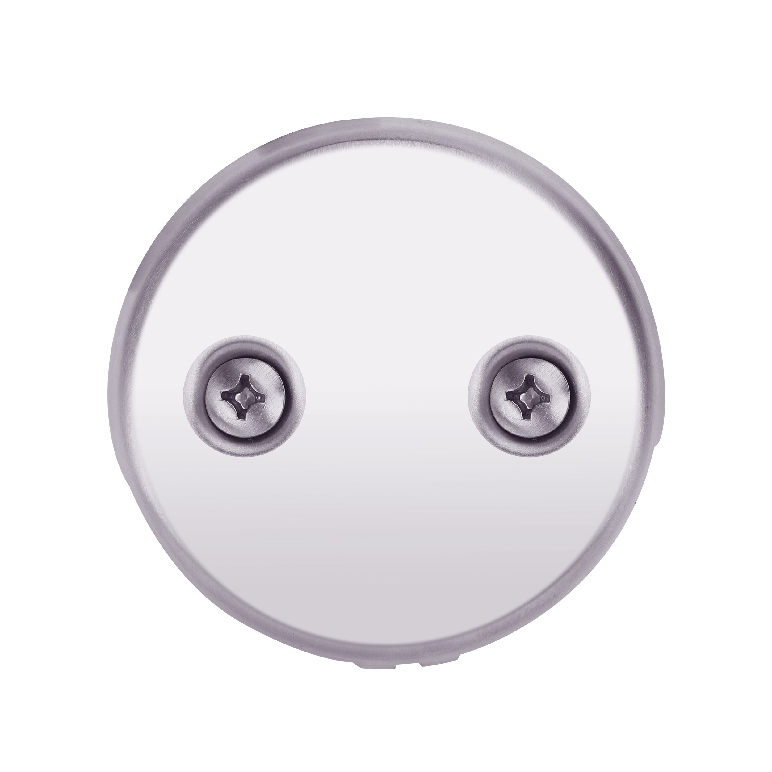 PRIMSOPH Two Hole Tub Drain Overflow Faceplate, Chrome